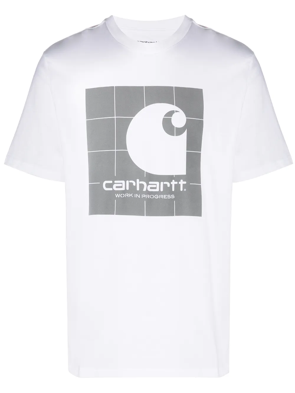 Click to view more detailed imagery on our partner's website Carhartt Wip Reflective Square Tee - White Size: Small, Colour: White