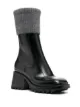 Image 2 of Chloé knit-detail ankle boots