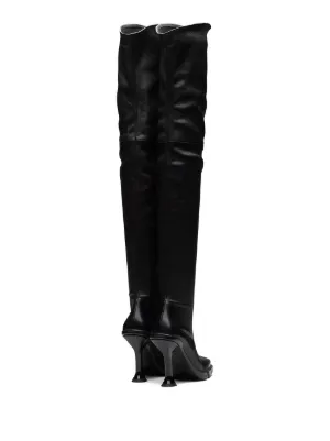 prada thigh high boots