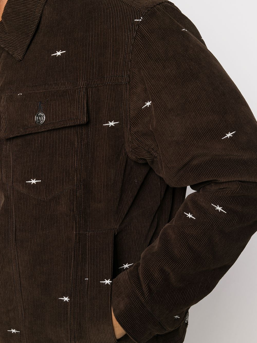 фото Phipps star embroidered corduroy jacket