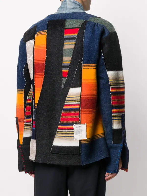 patchwork kimono jacket