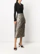 Sara Roka convertible buttoned wrap dress