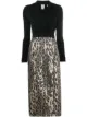 Image 1 of Sara Roka convertible buttoned wrap dress