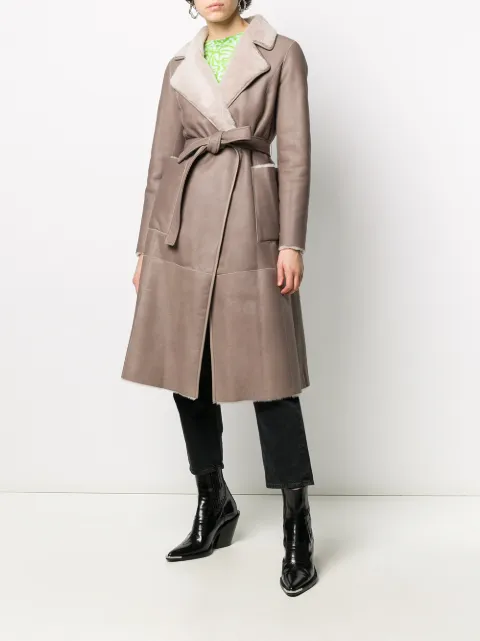 Blancha Reversible Wrap Coat Farfetch