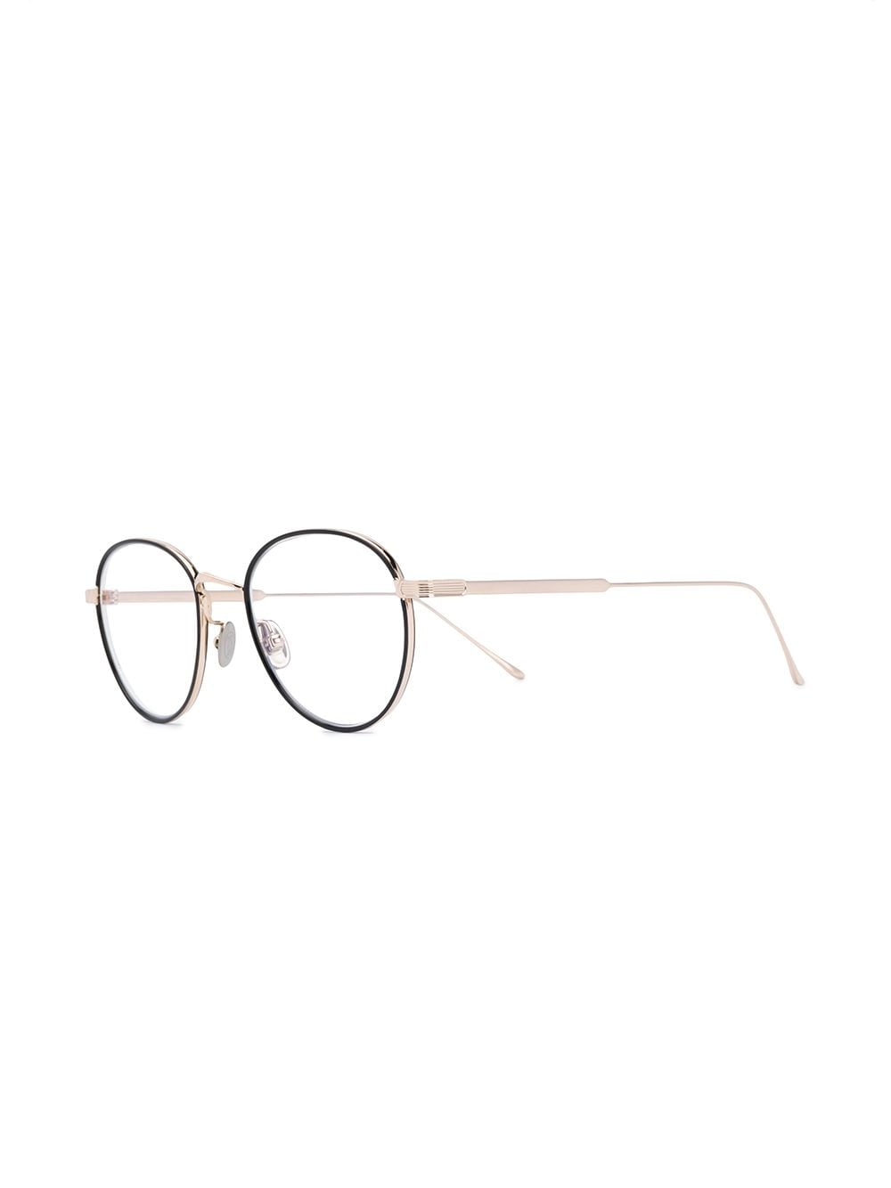 Cartier Eyewear C de Cartier bril met rond montuur - Goud