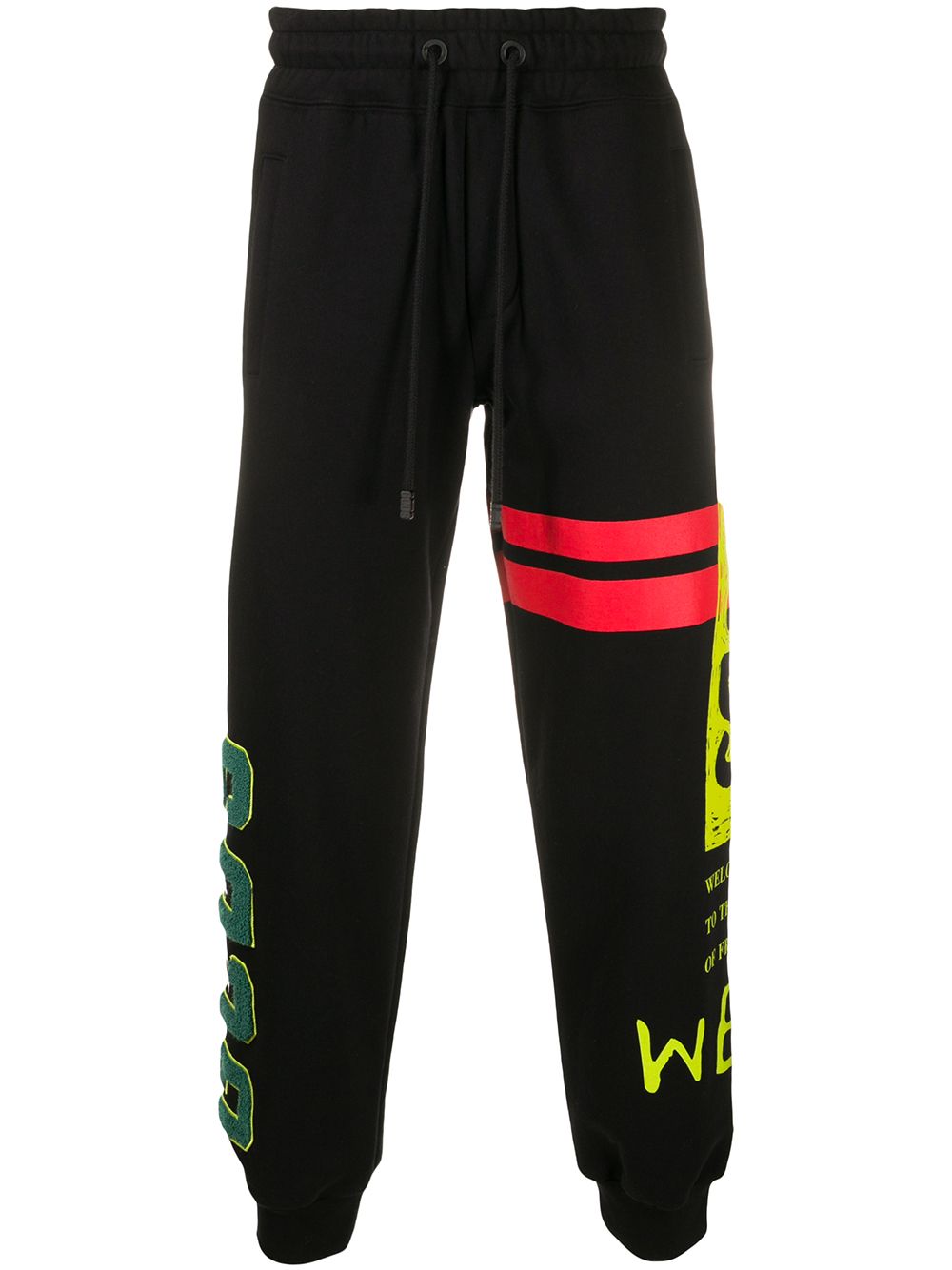 Gcds Graphic Print Sweatpants - Farfetch