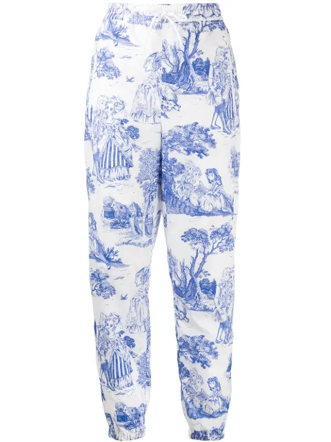 Moschino Animé tapered trousers