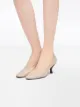Prada pointed toe mid-heel pump