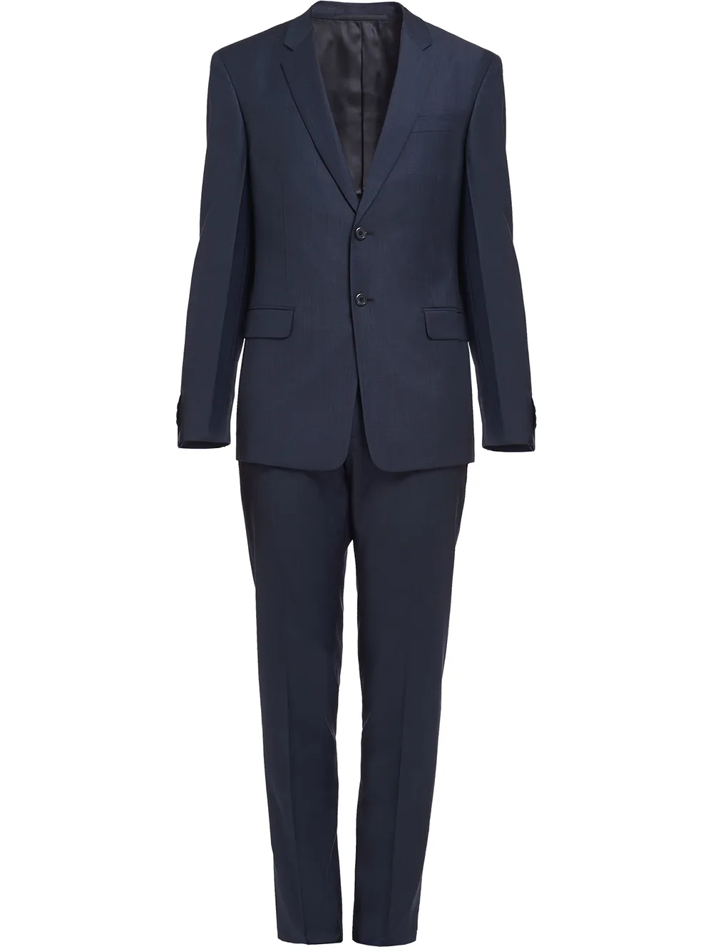 costume en maille à simple boutonnage