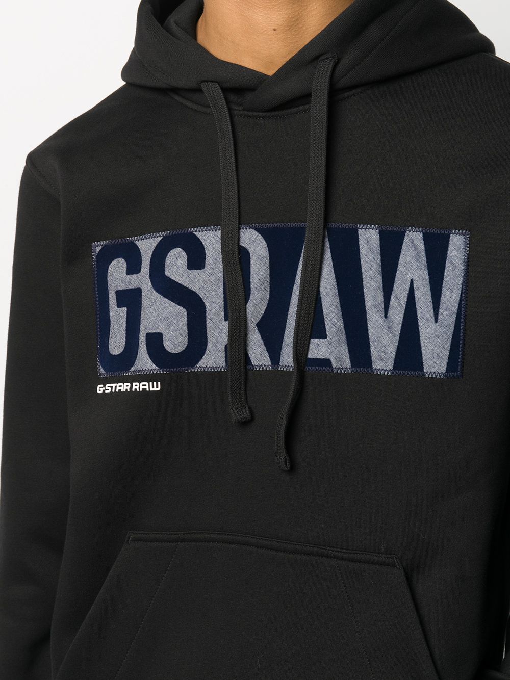 фото G-star raw худи с кулиской и логотипом