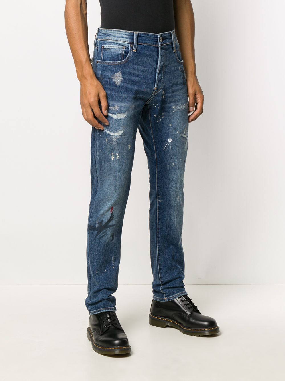 фото G-star raw джинсы 3301 кроя слим