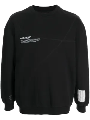 A-COLD-WALL* ロゴ スウェットシャツ | ブラック | FARFETCH JP