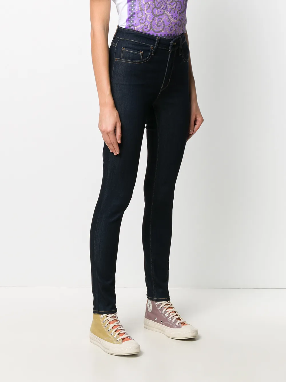  Levi's Klassische Skinny Jeans   Blau 
