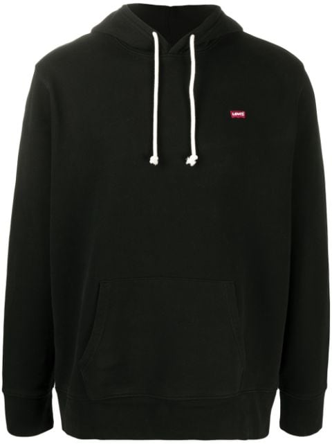 Levi's logo plaque long-sleeve hoodie