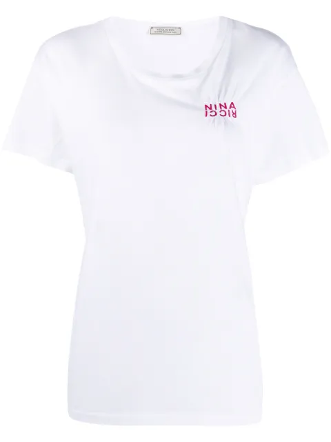 Nina Ricci T-Shirt mit Logo-Print