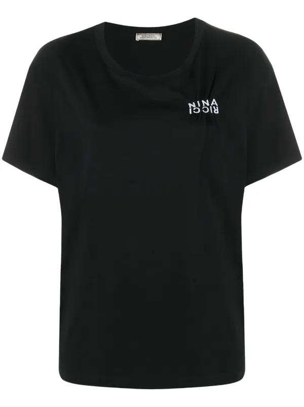 Nina Ricci ロゴ Tシャツ | ブラック | FARFETCH JP