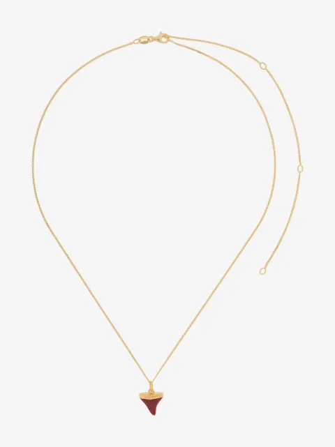 True Rocks shark tooth pendant necklace