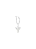 True Rocks shark tooth single earring - Silver