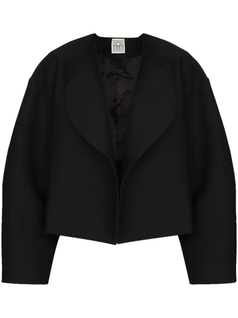 TOTEME chamarra bomber sin cuello