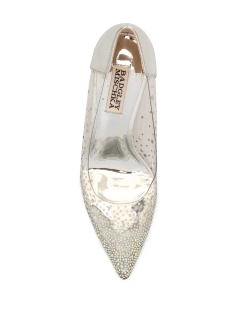 badgley mischka gisela embellished pumps