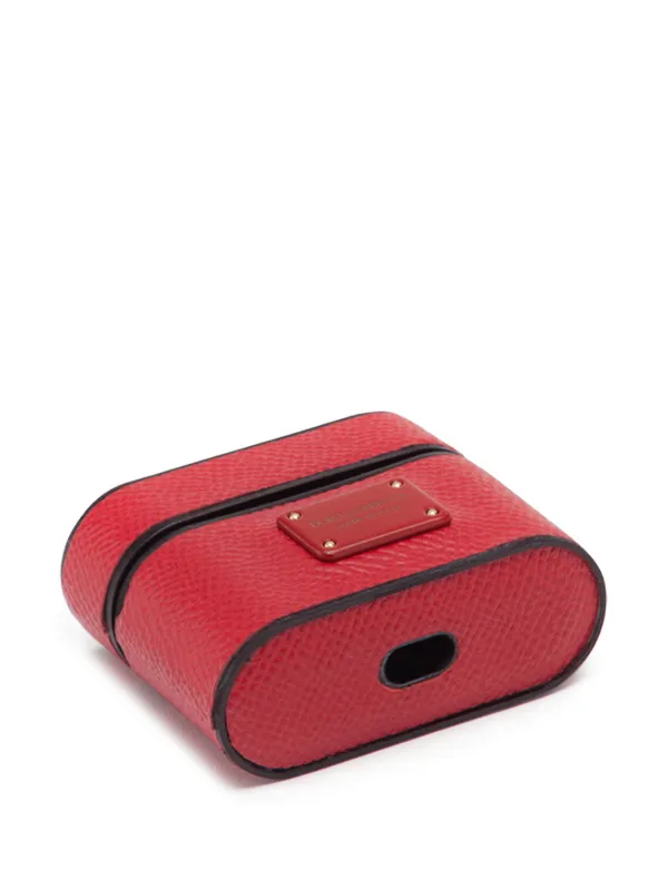 AirPods Pro【ドルチェ&ガッバーナ】ケース付き Dolce & Gabbana Leather AirPods Pro Case | Red | FARFETCH