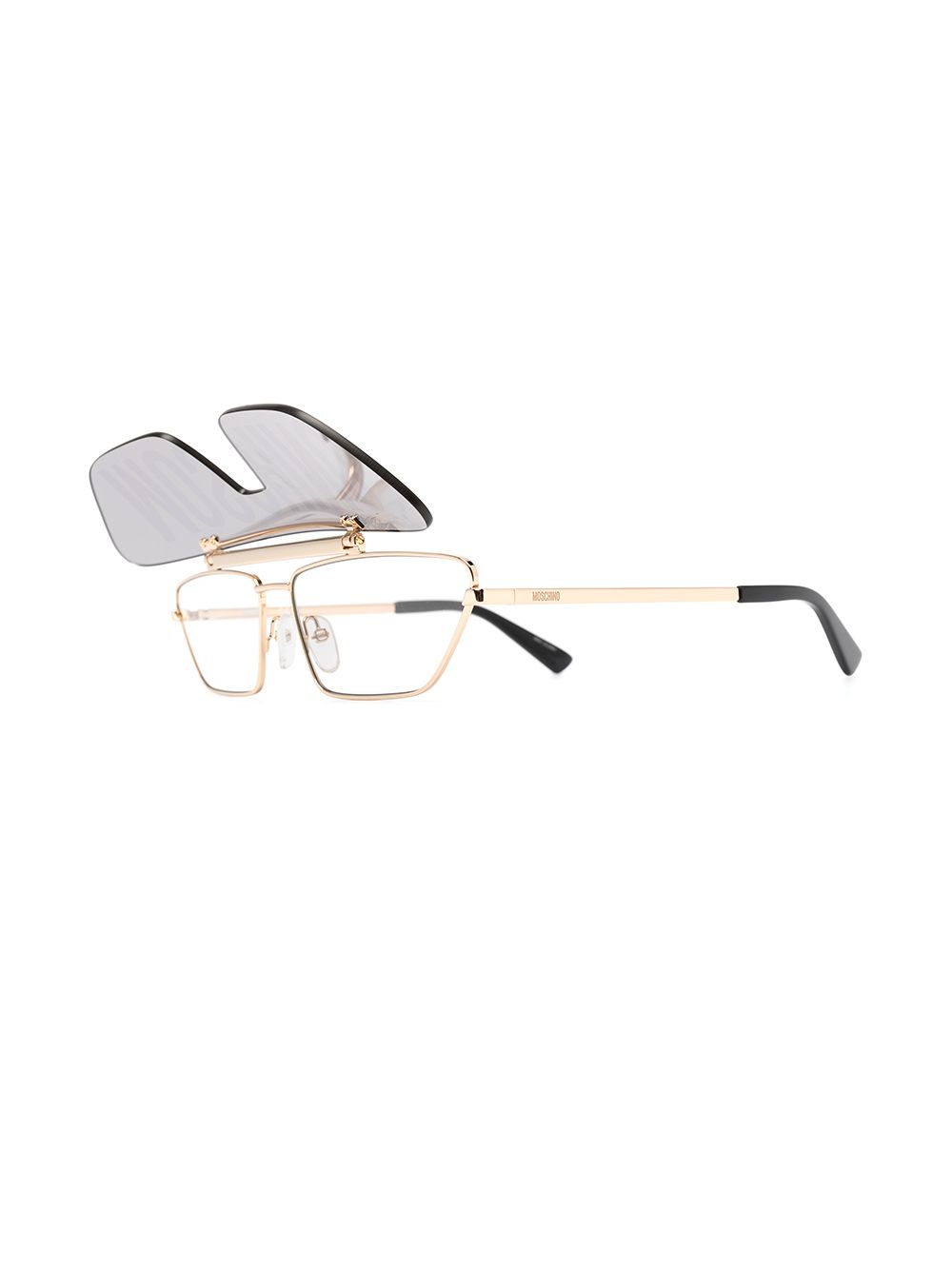 фото Moschino eyewear солнцезащитные очки-маска