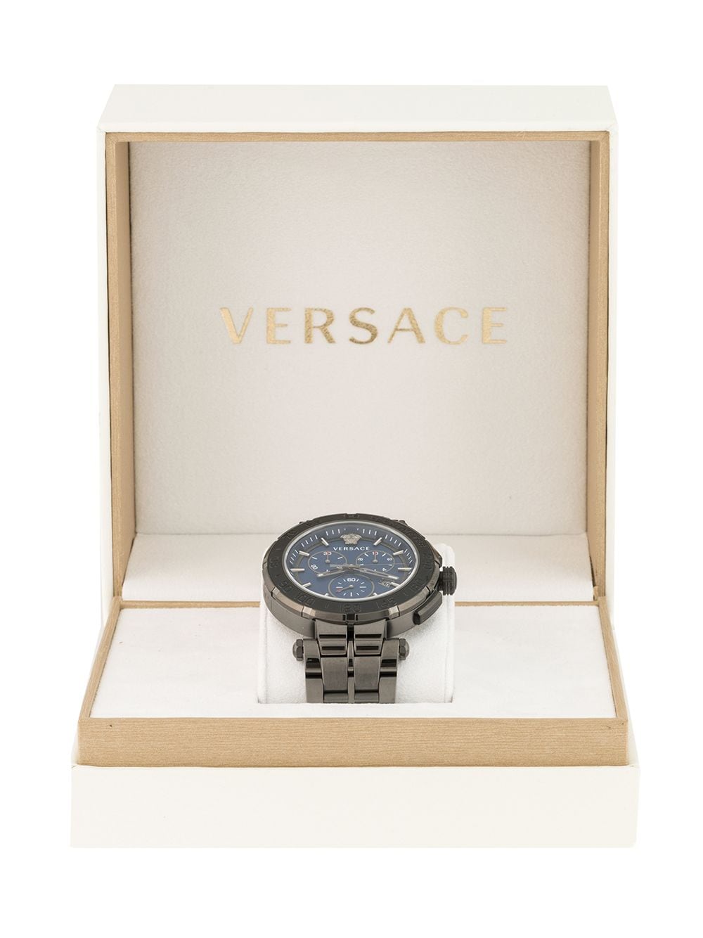 Versace Greca Chrono 45mm - Farfetch