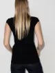 Totême cap-sleeved V-neck top