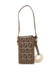 Image 2 of Fendi Pre-Owned mini Zucchino logo plaque hand bag