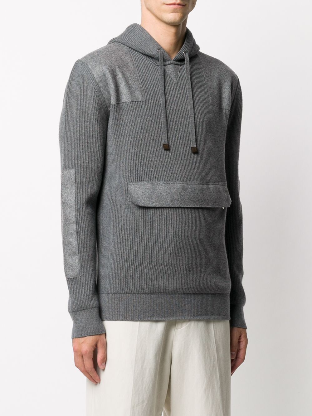 фото Eleventy drawstring hooded jumper