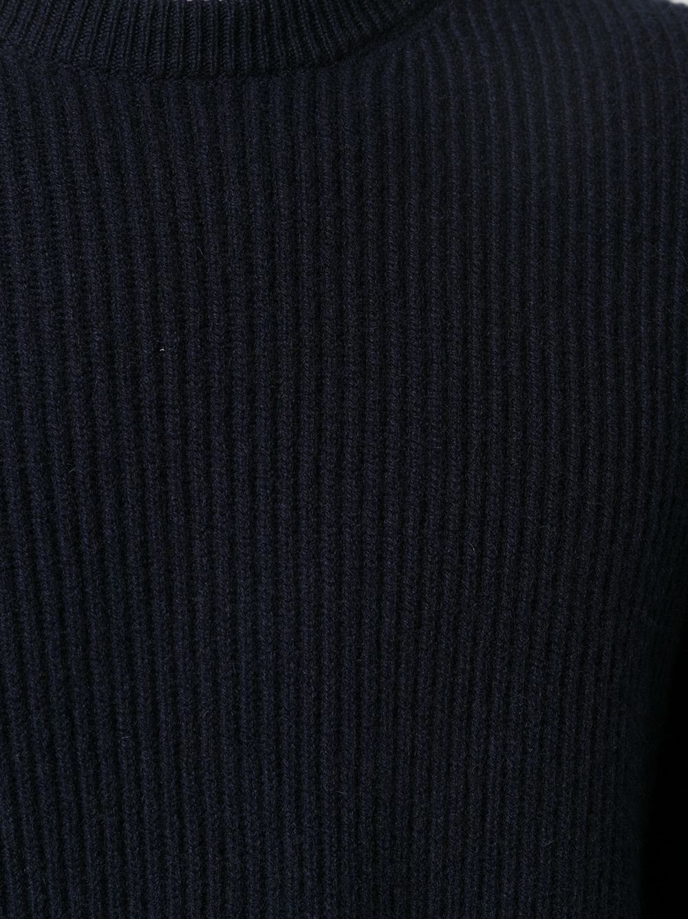 фото Eleventy rib-knit cashmere jumper