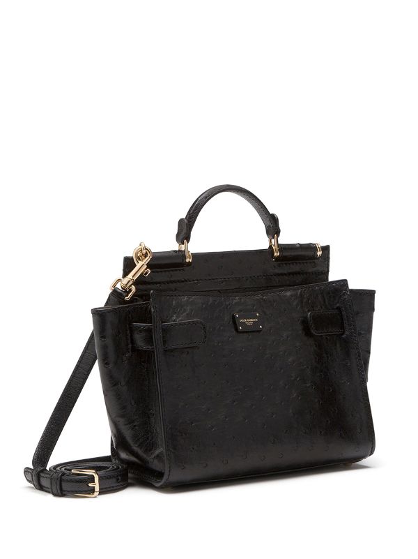 Dolce & Gabbana Sicily Soft Handbag in Black