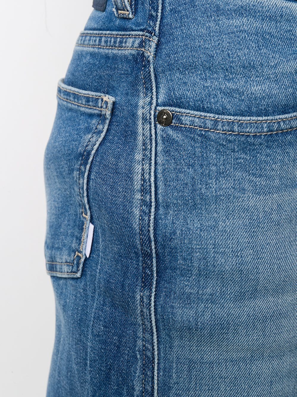 фото Pt01 укороченные джинсы широкого кроя