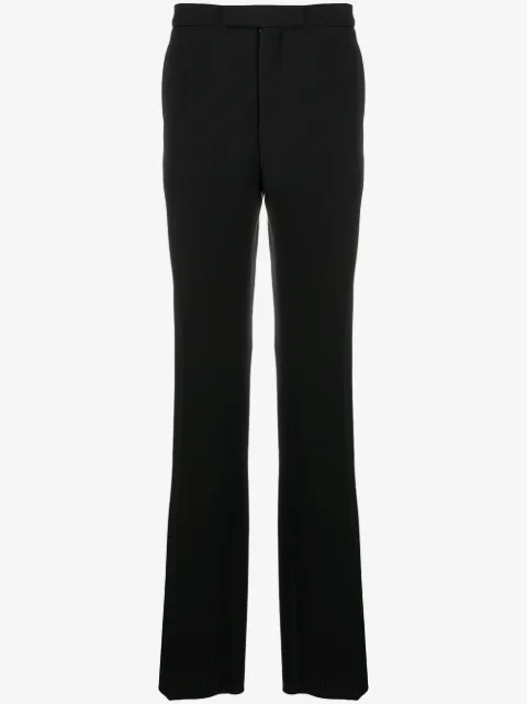 Raf Simons side bands tailored trousers