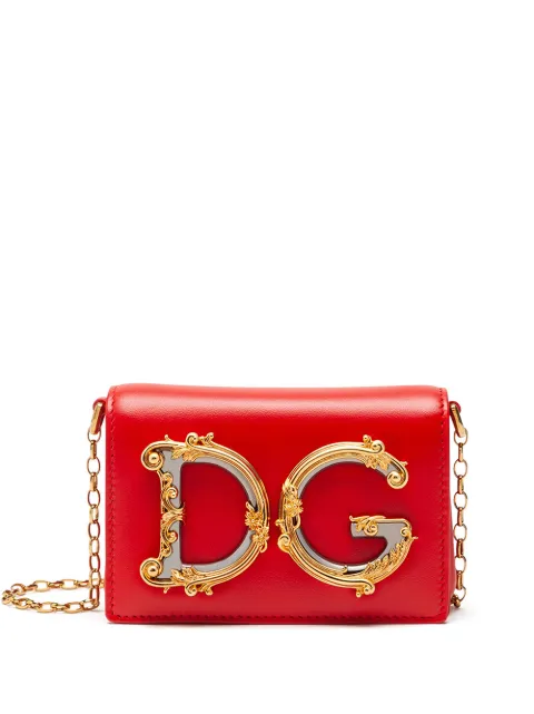 Dolce & Gabbana شنطة وسط بقلاب وشعار الماركة