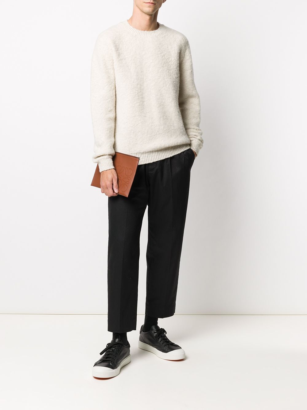 фото Eleventy long-sleeve knit jumper