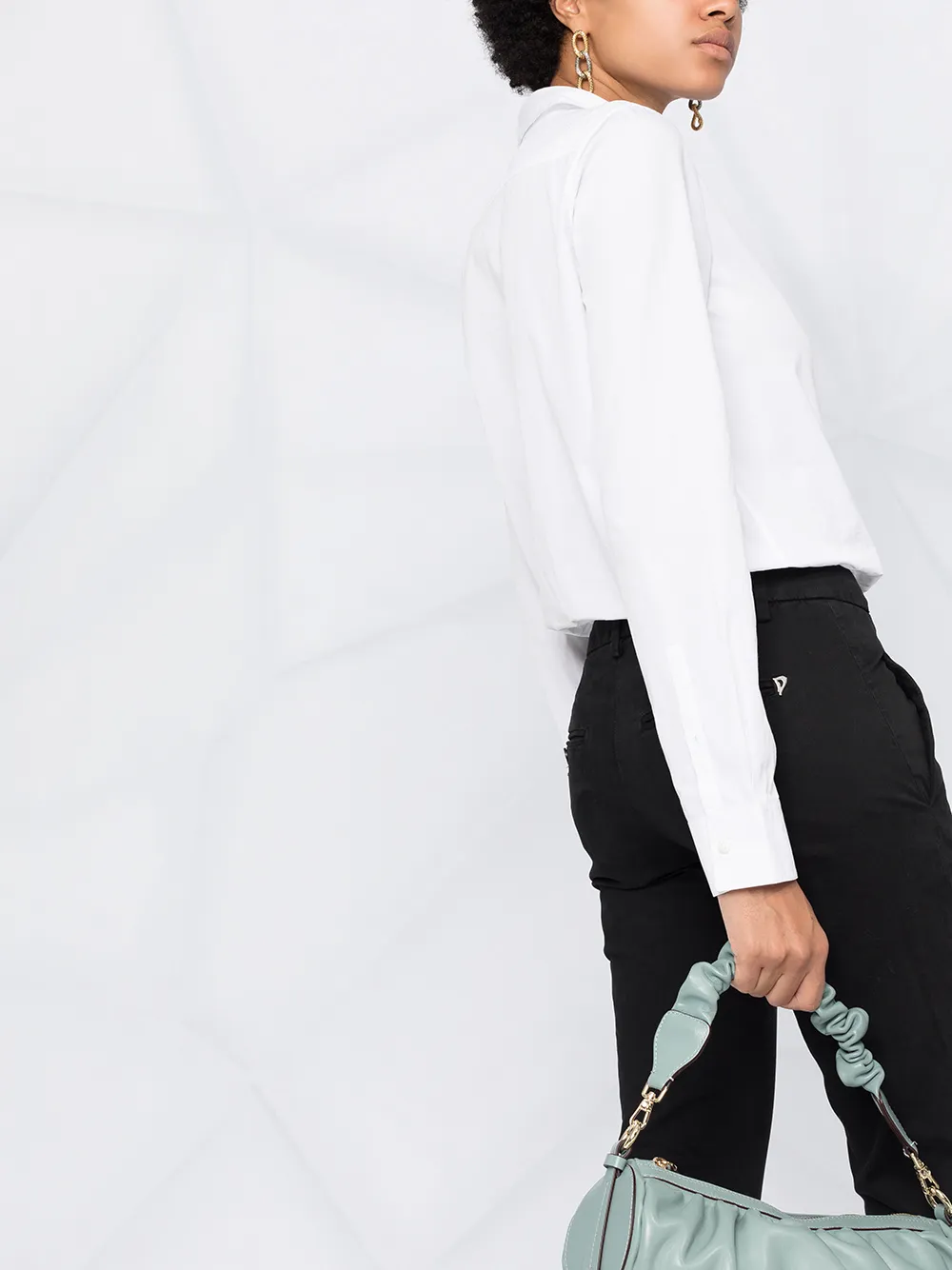 DONDUP Slim-fit chino Zwart