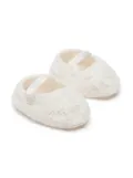 Dolce & Gabbana Kids picoted-lace Mary Jane shoes - White