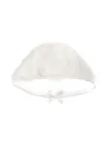 Dolce & Gabbana Kids Valenciennes lace bonnet - White