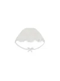 Dolce & Gabbana Kids cordonetto lace bonnet - White