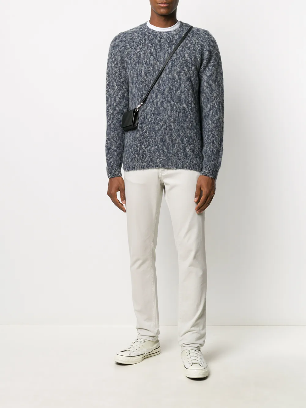 фото Eleventy knit long-sleeve jumper