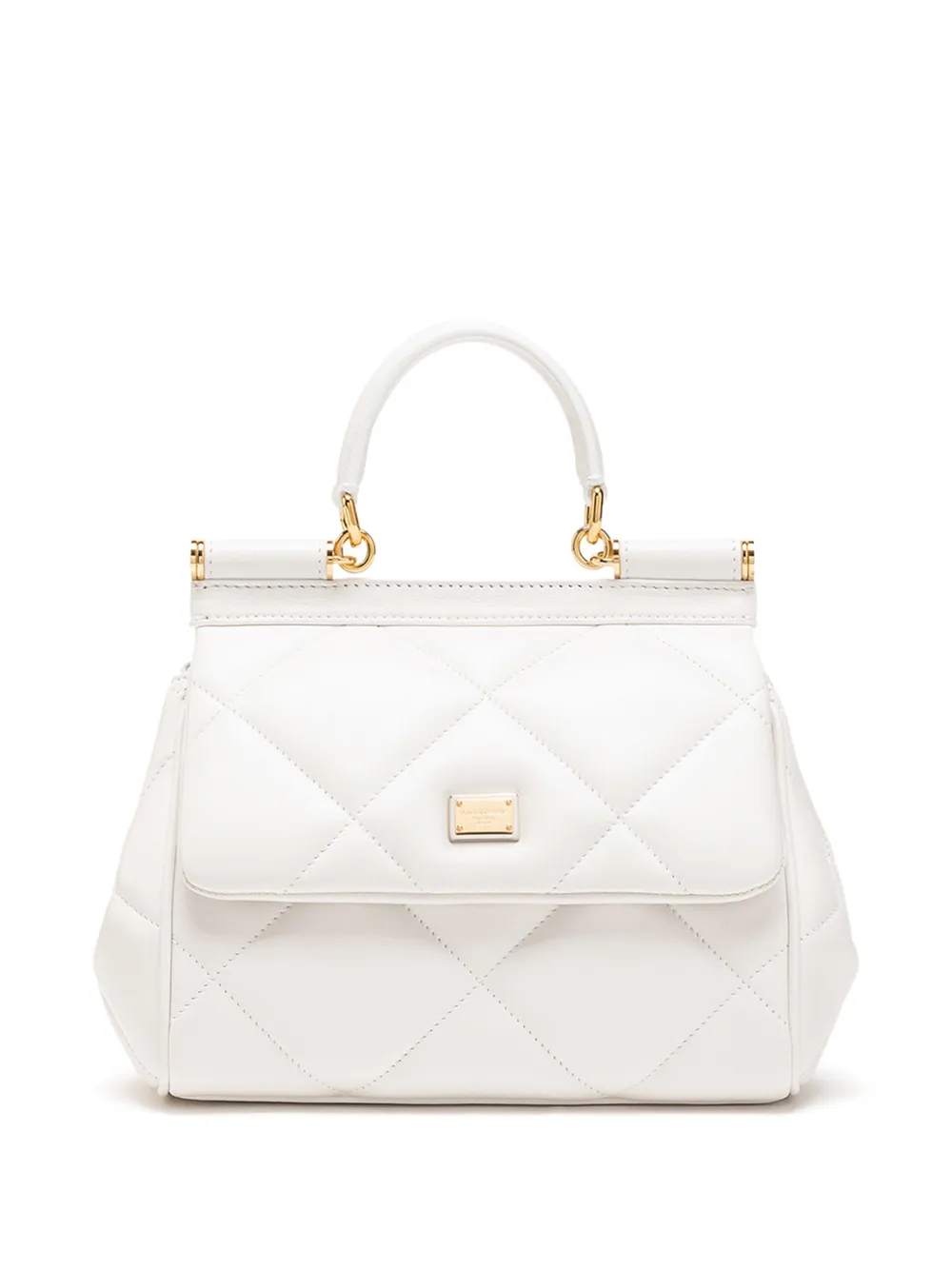 

Dolce & Gabbana tote capitonado Sicily - Blanco