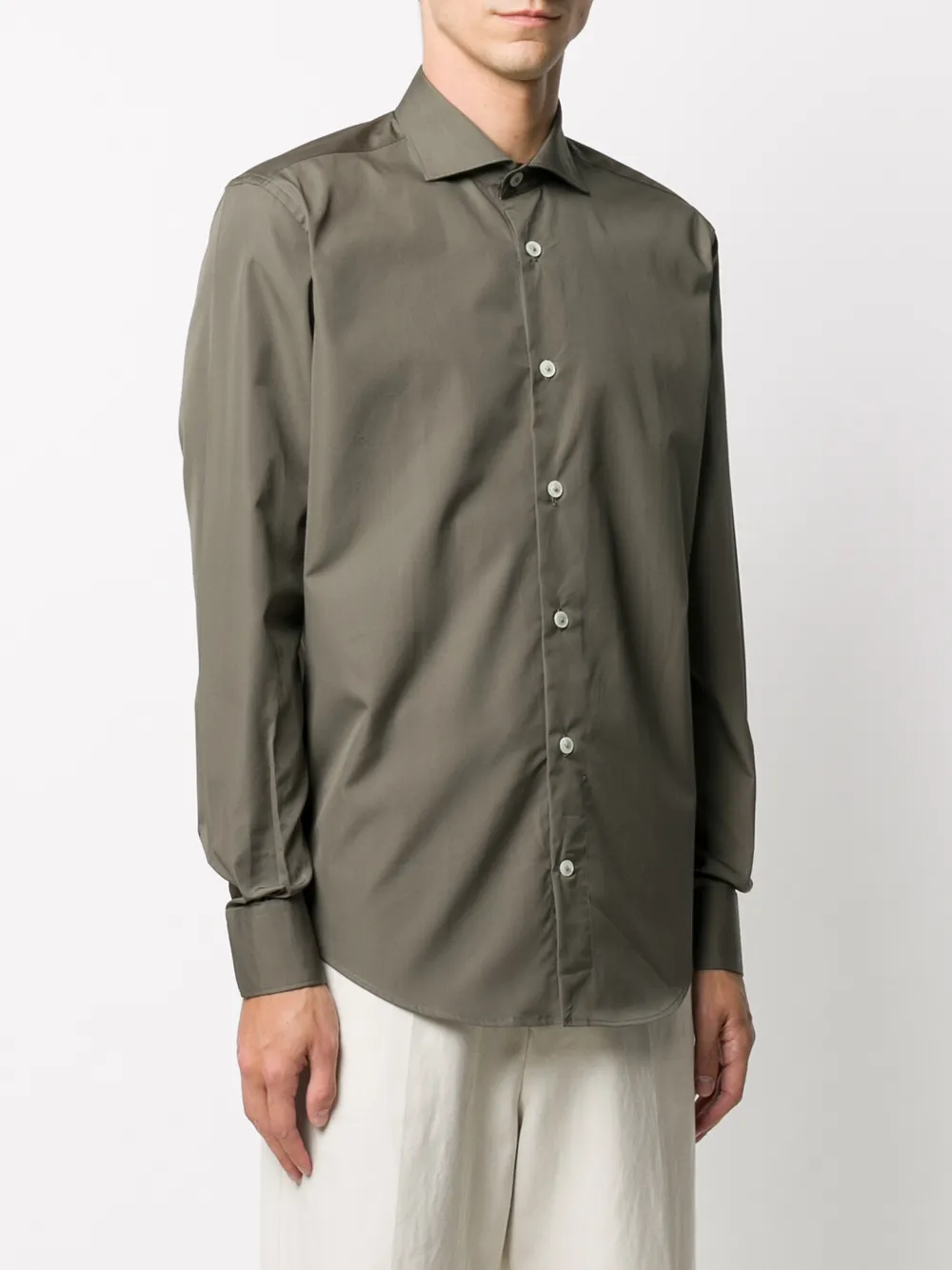 фото Eleventy button-down fitted shirt