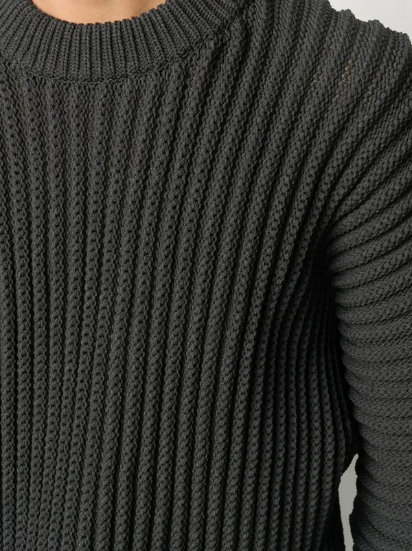 ribbed jumper mens