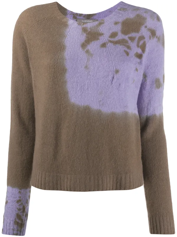 purple crew neck jumper