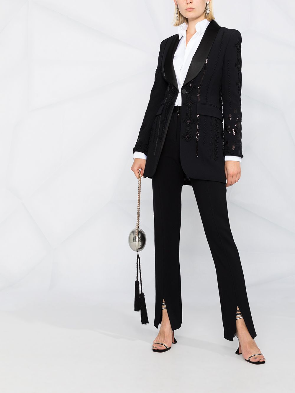 фото Ermanno scervino single-breasted tailored jacket