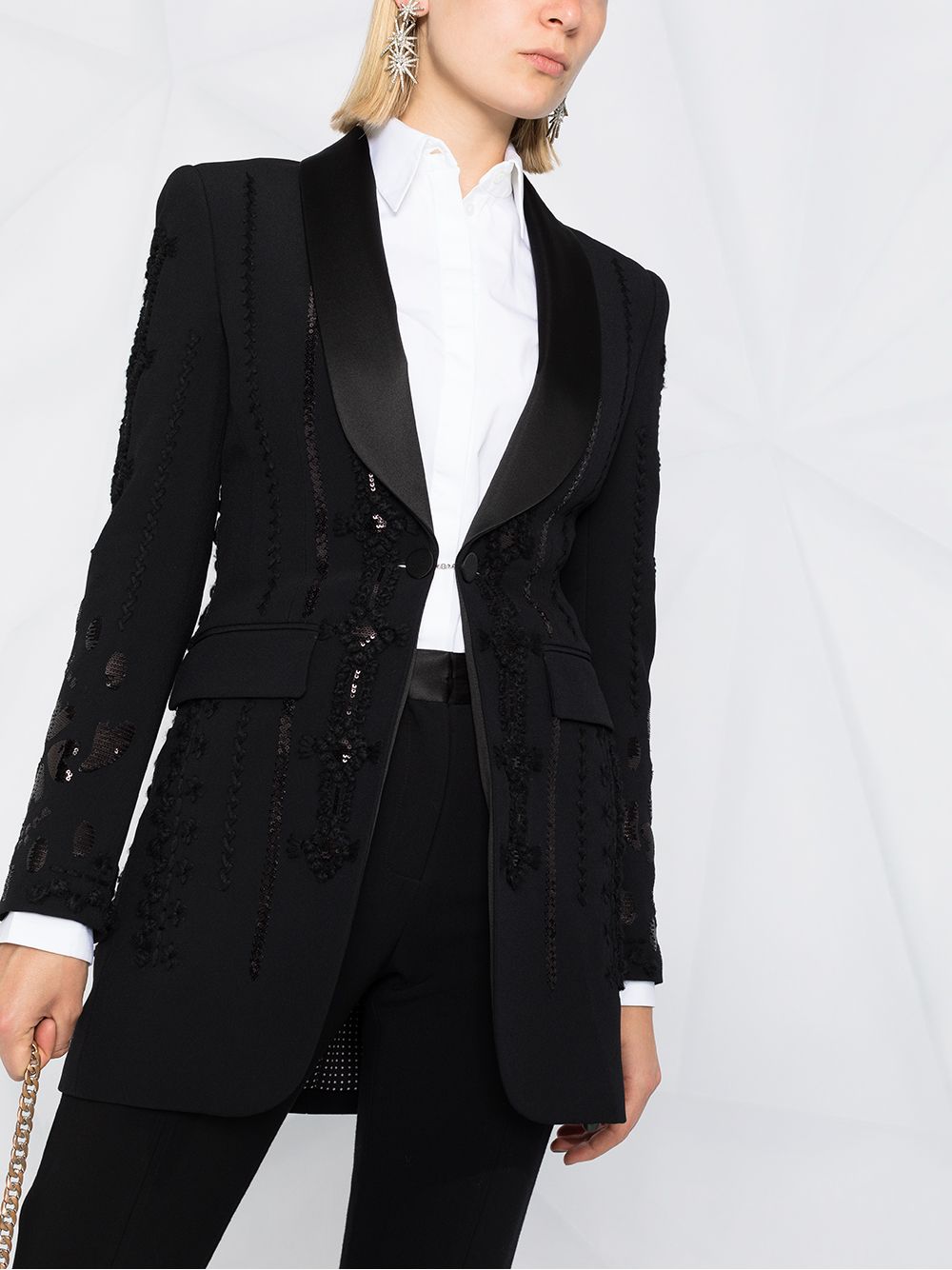 фото Ermanno scervino single-breasted tailored jacket