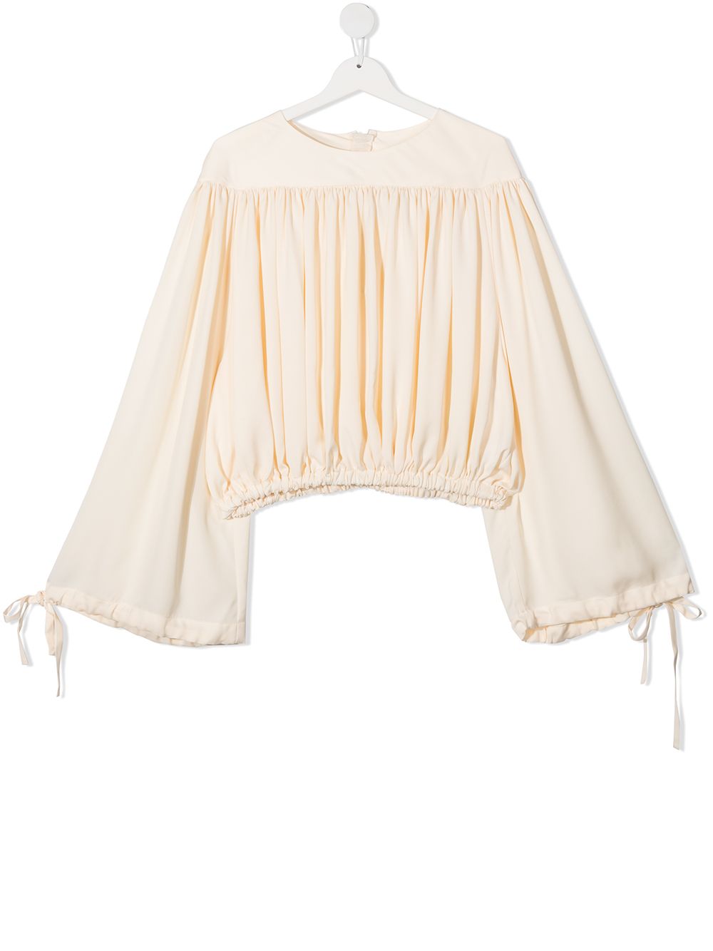 фото Unlabel teen gathered bell-sleeved blouse