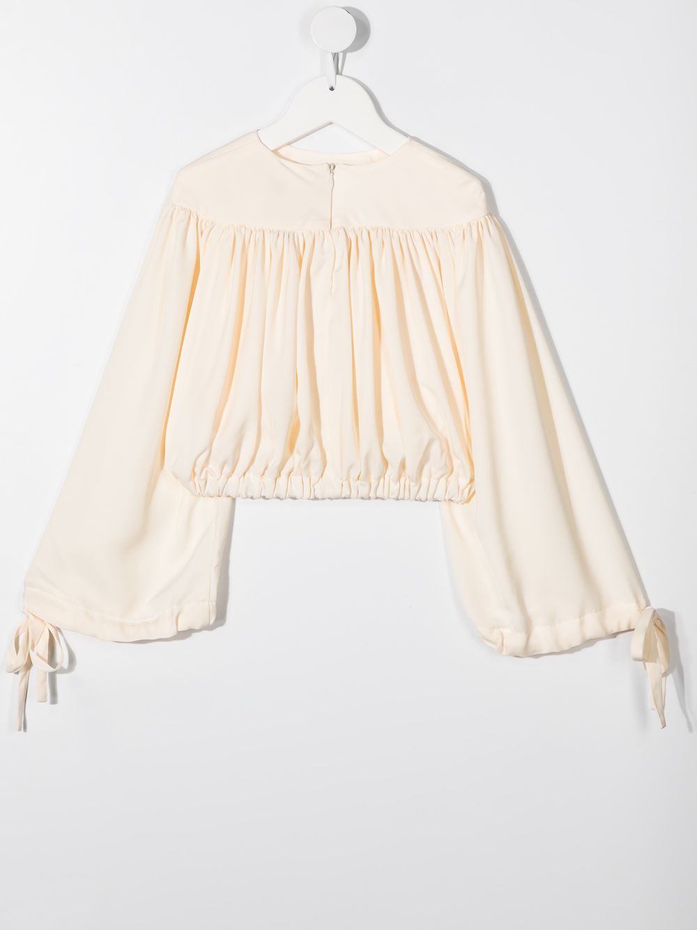 фото Unlabel gathered bell-sleeved blouse