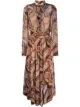 Image 1 of Ba&Sh buttoned semi-sheer dress